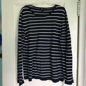 Comfy striped sweater